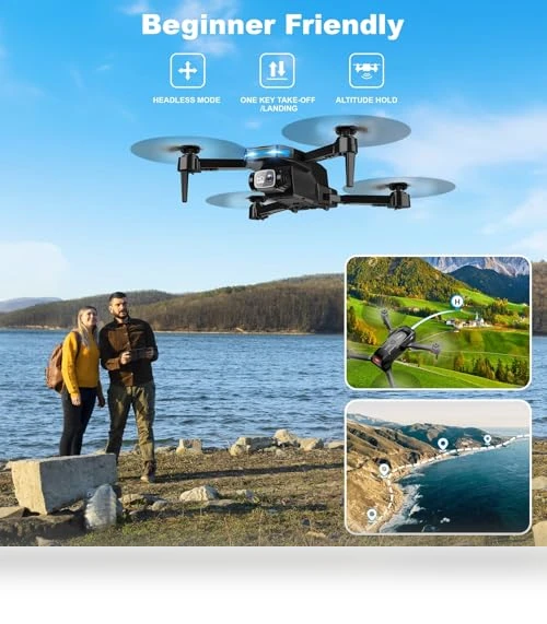 Foldable Remote Control Quadcopter with 1080P Camera — Drones & UAV Technology, RELIDOL