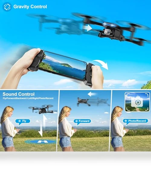 Foldable Remote Control Quadcopter with 1080P Camera — Drones & UAV Technology, RELIDOL