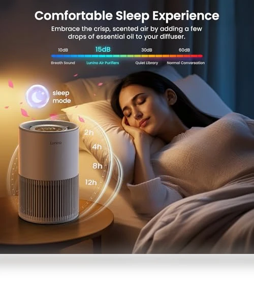 H13 True HEPA Air Purifier — Electrostatic Air Purifiers, LUNINO