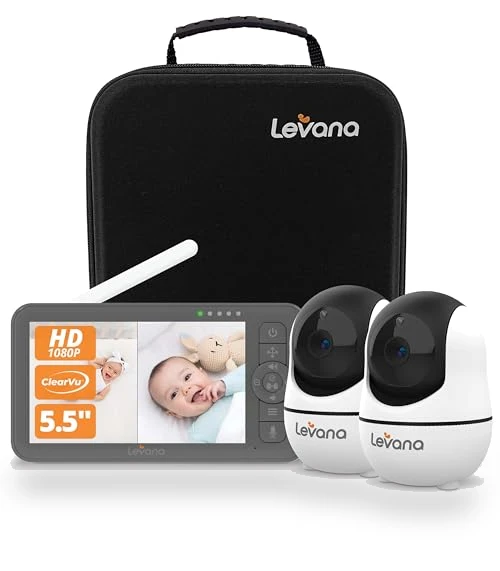 HD Video Baby Monitor with Night Vision — Baby Monitors, Levana