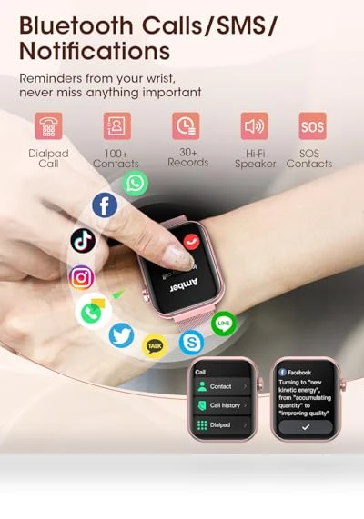 Health Fitness Smartwatch for Women — Smartwatches, KACUBAKU