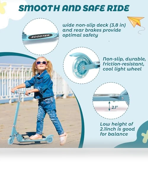 Kick Scooter for Kids — Push Scooters, ADUBENRY