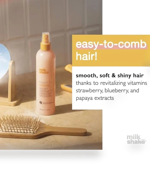 Leave-In Conditioner Spray Detangler for Natural Hair — Shampoos, milk_shake
