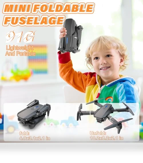 Mini Beginner Drone with Camera — Electric Vehicles, KOSGHO
