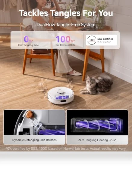 Robot Vacuum and Mop Combo — Smart Cleaning Robots, Narwal