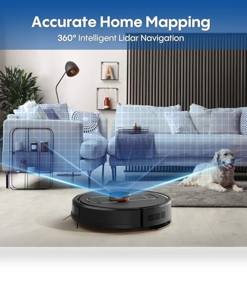 Robot Vacuum and Mop with Mapping — Smart Cleaning Robots, eitton