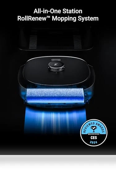 Robot Vacuum and Mop with Self Emptying Base — Smart Cleaning Robots, Eureka