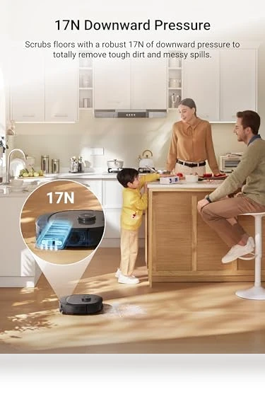 Robot Vacuum and Mop with Self Emptying Base — Smart Cleaning Robots, Eureka