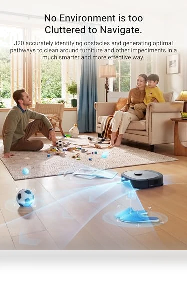 Robot Vacuum and Mop with Self Emptying Base — Smart Cleaning Robots, Eureka