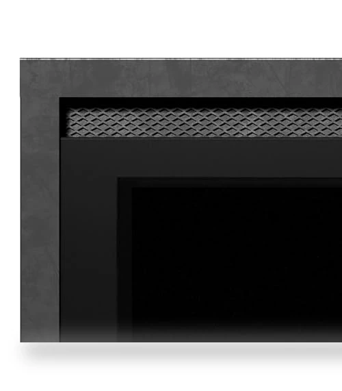 Slim Built-in Linear Electric Fireplace Heater — Close To Ceiling, DIMPLEX