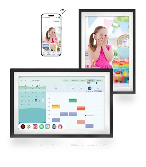 Smart Digital Calendar and Picture Frame — Digital Frames, Changing