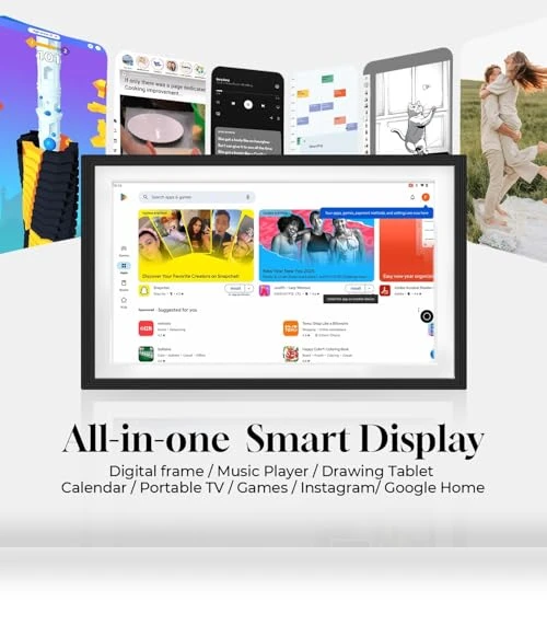 Smart Digital Calendar and Picture Frame — Digital Frames, Changing