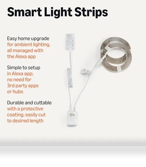 Smart LED Light Strip — LED Strips, Amazon Basics