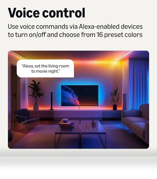 Smart LED Light Strip — LED Strips, Amazon Basics