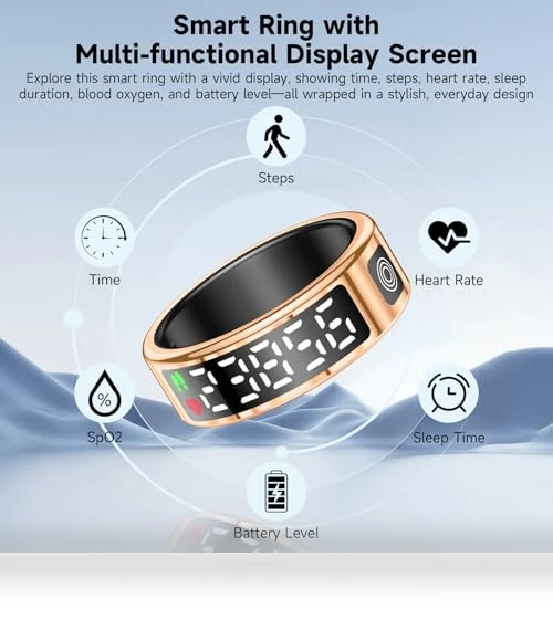Smart Ring with Display — Smart Rings, Hugrow