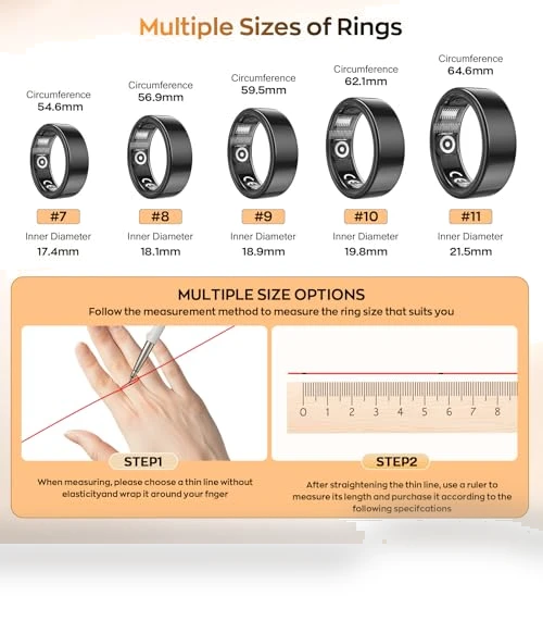 Smart Ring with Sleep Monitoring — Smart Rings, Free Shark