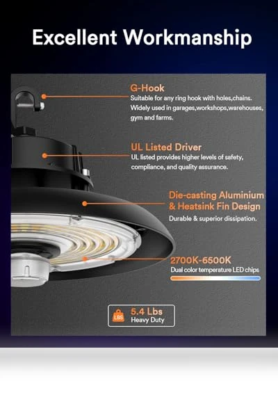 Smart UFO LED High Bay Light — Lighting Solutions, Lumary