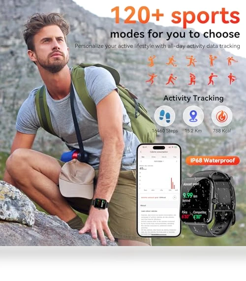 Smart Watch with Alexa & Bluetooth Calls — Smartwatches, Senbono