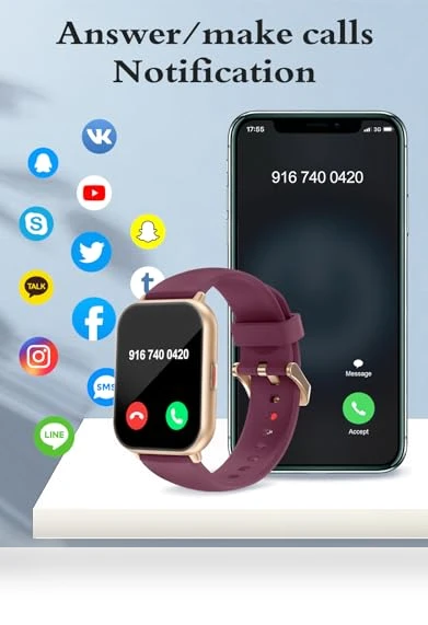 Smart Watch with Fitness Tracker — Smartwatches, RUIMEN