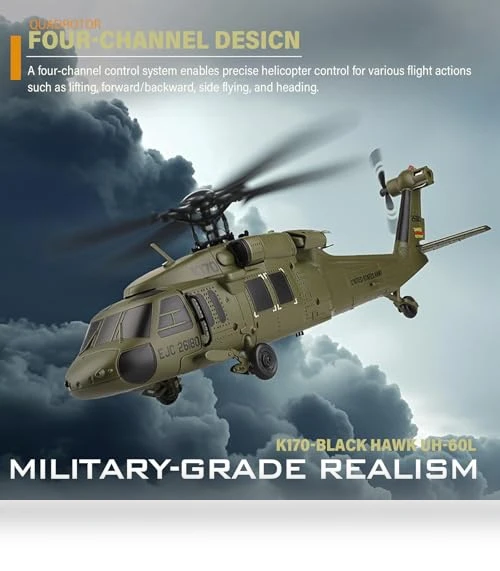 UH60L RC Helicopter — Drones, Wauvmoss