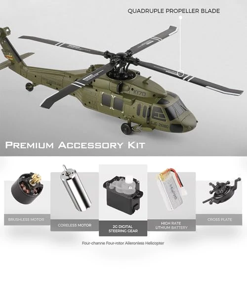 UH60L RC Helicopter — Drones, Wauvmoss