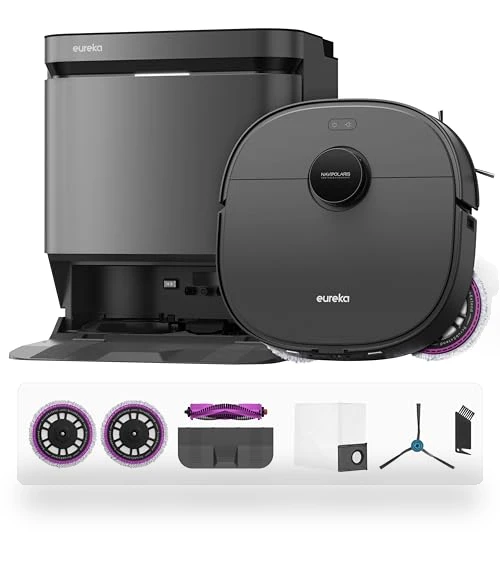 Ultra Robot Vacuum and Mop with Self Emptying Base — Smart Cleaning Robots, Eureka