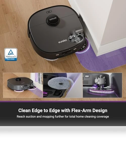 Ultra Robot Vacuum and Mop with Self Emptying Base — Smart Cleaning Robots, Eureka