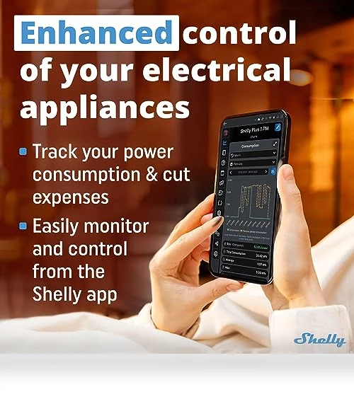 WiFi Smart Relay Switch with Power Metering Function — Smart Home Security, Allterco Robotics EOOD