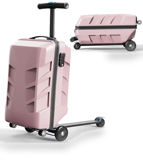 3-D Hardshell Scooter Suitcase — Kids' Luggage, TABU