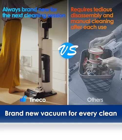 Cordless Smart Vacuum with Auto Dust Base — Smart Cleaning Robots, Tineco