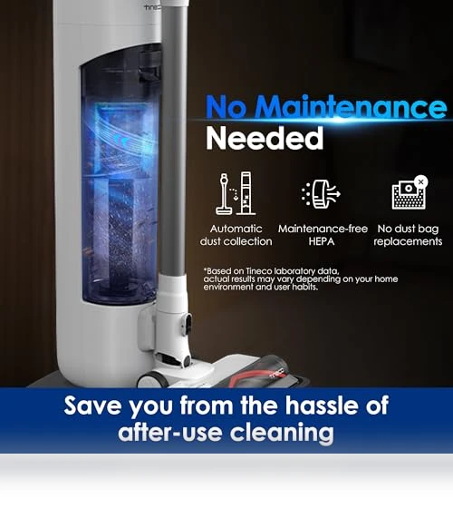 Cordless Smart Vacuum with Auto Dust Base — Smart Cleaning Robots, Tineco