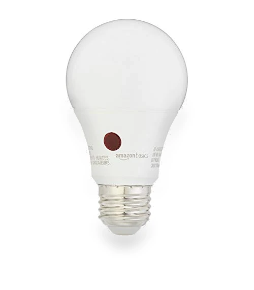 Dusk to Dawn Sensor LED Light Bulb — Street Lighting, Amazon Basics