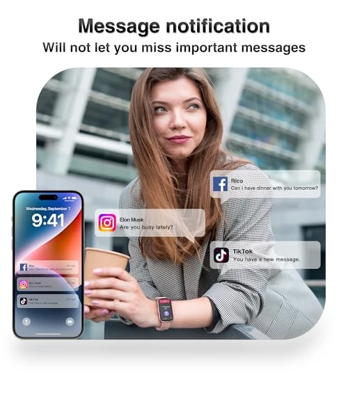 Health Smart Watch with Comprehensive Monitoring — Smartwatches, RLQA