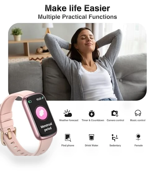Health Smart Watch with Comprehensive Monitoring — Smartwatches, RLQA