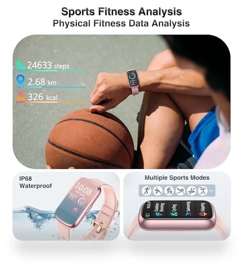 Health Smart Watch with Comprehensive Monitoring — Smartwatches, RLQA