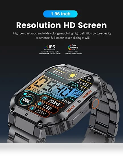 Military Smart Watch — Smartwatches, LIGE
