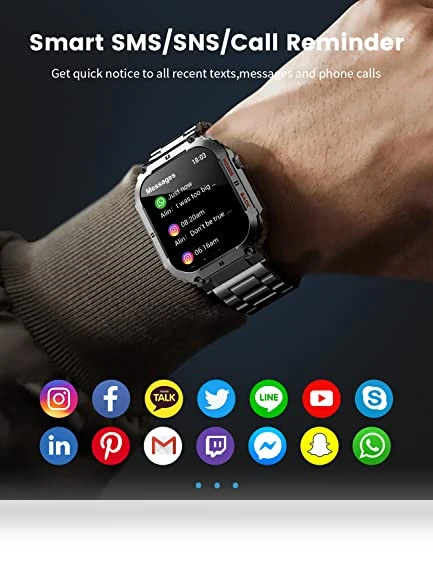 Military Smart Watch — Smartwatches, LIGE