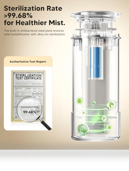 Portable Small Humidifier — Air Moisturizers, WSKEN