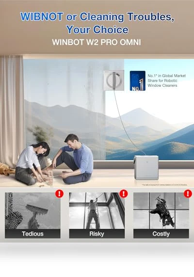 Portable Window Cleaning Robot — Smart Cleaning Robots, ECOVACS