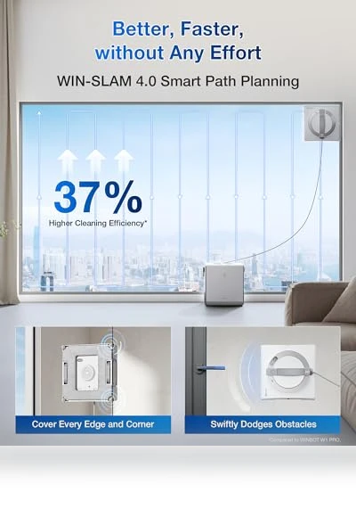 Portable Window Cleaning Robot — Smart Cleaning Robots, ECOVACS