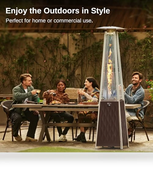 Pyramid Patio Heater — Parts, EAST OAK