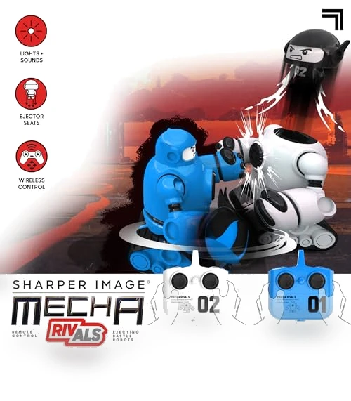 Remote Control Battle Robots — Interactive Figures & Robots, Sharper Image