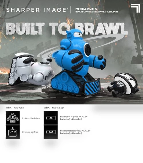 Remote Control Battle Robots — Interactive Figures & Robots, Sharper Image