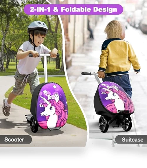 Ride-On Scooter Suitcase for Kids — Kids' Luggage, Baotree