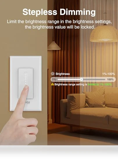 Smart Dimmer Switch — Dimmer Switches, GHome Smart