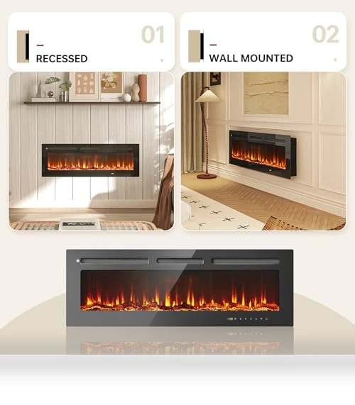 Smart Electric Fireplace — Outdoor Fireplaces, oneinmil
