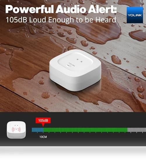 Smart Home Starter Kit: Hub & Water Leak Sensor — Water Leak Detection Systems, YoSmart