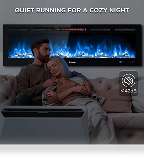 Smart WiFi Infrared Electric Fireplace — Electric Heating Solutions, TURBRO