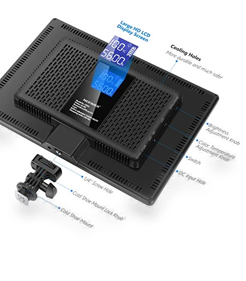 13" LED Video Light Panel Kit — Photography Lighting & Studio Equipment, NEEWER