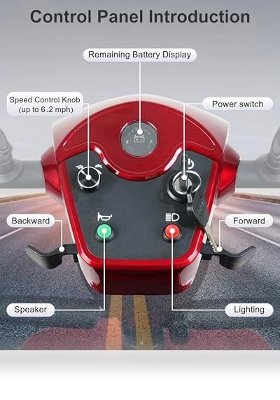 4 Wheel Mobility Scooter — Mobility Scooters, MIHAYO